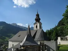 Pfarrkirche Großarl Ansicht von Süden